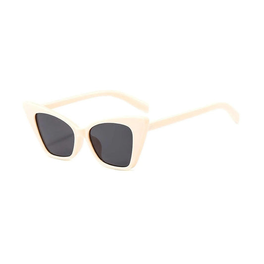 Fame Series Cateye Sunglasses For Women - Cream
