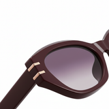 Muse Cat Eye Sunglasses For Men & Women - Bordeaux Muse Cat Eye Sunglasses For Men & Women - Bordeaux