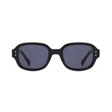 Dotted Series Retro Y2K Rectangle Polarized Sunglasses - Black Grey Dotted Series Retro Y2K Rectangle Polarized Sunglasses - Black Grey