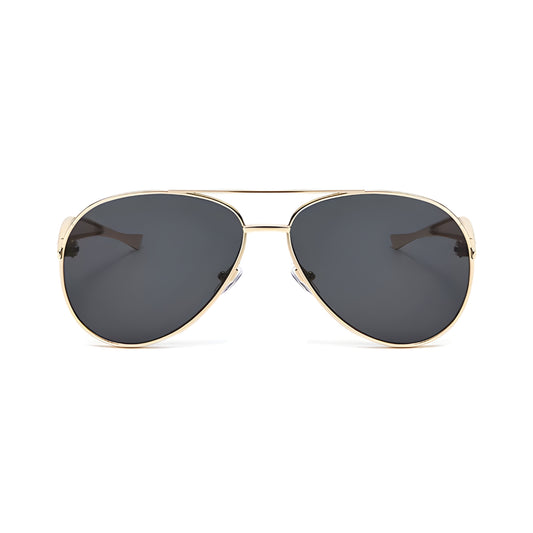 Aurelio Aviator Sunglasses - Gold Ash