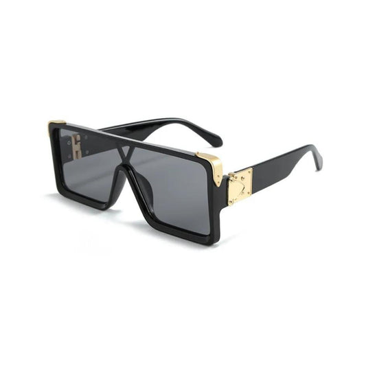 Monster Pro Oversized Square Sunglasses - Black