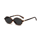 essntl series Retro Vintage 90s Oval Sunglasses For Men & Women - Leopard Grey essntl series Retro Vintage 90s Oval Sunglasses For Men & Women - Leopard Grey