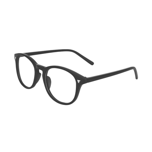 Wingz Series Blue Light Blocking Oval Computer Glasses - Black