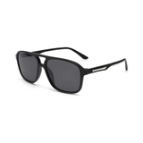 Klassic Series Rectangle Polarized & UV Protected Sunglasses Matte Black Frame & Grey Lenses Klassic Series Rectangle Polarized & UV Protected Sunglasses Matte Black Frame & Grey Lenses