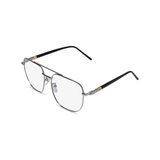 essntl Series Zero Power Blue Light Filter Lenses, Anti Glare Computer Glasses | Photochromic Lenses & 100% UV400 Protected (Silver) essntl Series Zero Power Blue Light Filter Lenses, Anti Glare Computer Glasses | Photochromic Lenses & 100% UV400 Protected (Silver)