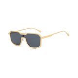 Monster Series Square Irregular Sunglasses For Men & Women - Golden Ash Monster Series Square Irregular Sunglasses For Men & Women - Golden Ash
