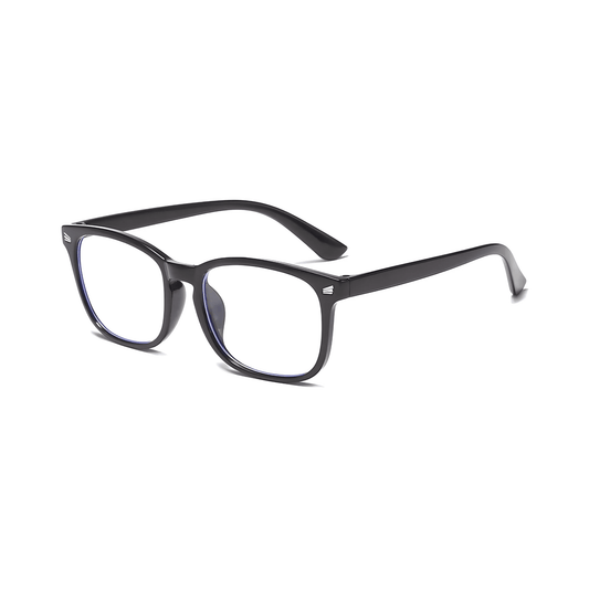 WINGZ Series Blue Light Blocking Computer Glasses - Matte Black