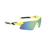 Futuristic Series Half Rim Sports Sunglasses - Yellow Frame Blue Yellow Gradient Lenses Futuristic Series Half Rim Sports Sunglasses - Yellow Frame Blue Yellow Gradient Lenses
