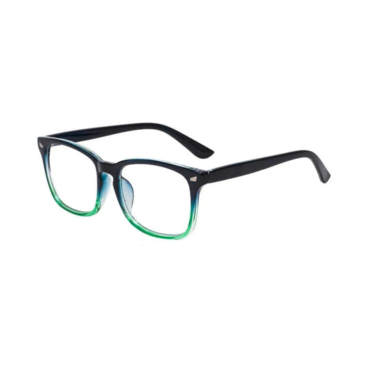 WINGZ Series Blue Light Blocking Computer Glasses - Black Green