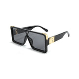 Monster Pro Oversized Square Sunglasses - Black Monster Pro Oversized Square Sunglasses - Black
