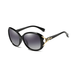 Royal Series Oval Fox Sunglasses For Women - Black Royal Series Oval Fox Sunglasses For Women - Black