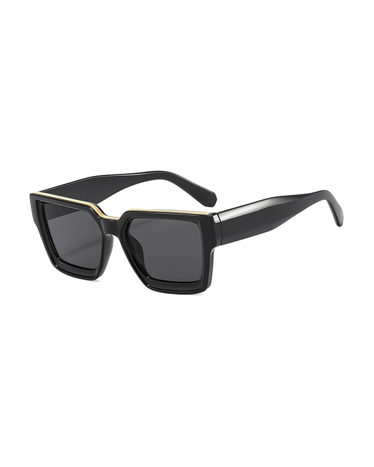 Bold Series Square Oversized Sunglasses For Men & Women - Noir