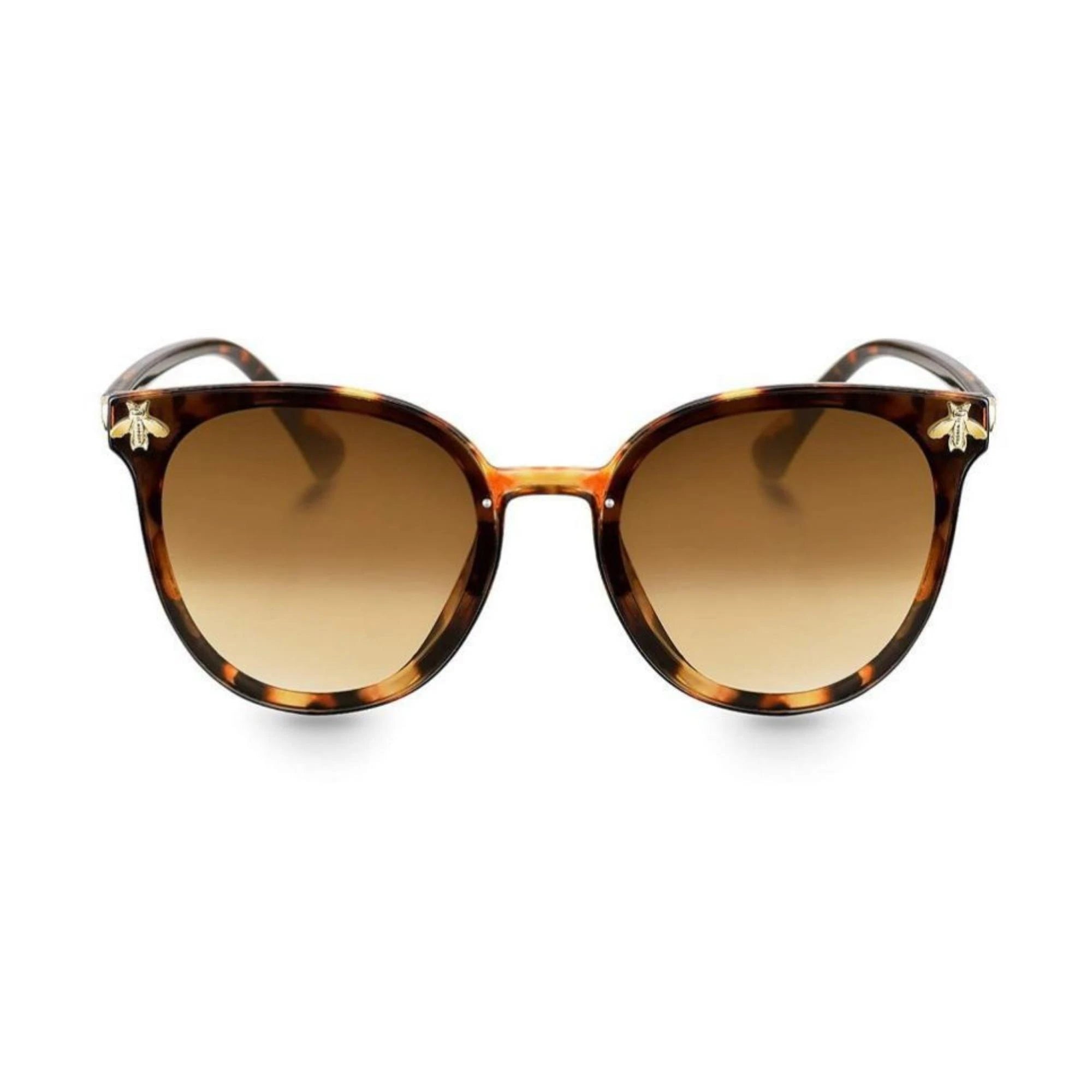 Queen Bee Oval Sunglasses For Women - Leopard Print Queen Bee Oval Sunglasses For Women - Leopard Print