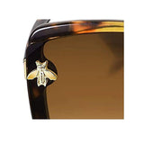 Queen Bee Oversized Square Sunglasses For Women - Leopard Print Queen Bee Oversized Square Sunglasses For Women - Leopard Print