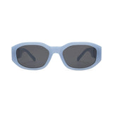 HexaBella Hexagon Irregular Sunglasses - Blue HexaBella Hexagon Irregular Sunglasses - Blue
