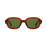 DOTTED Series Retro Y2K Rectangle Polarized Sunglasses - Redwood Green Lenses DOTTED Series Retro Y2K Rectangle Polarized Sunglasses - Redwood Green Lenses