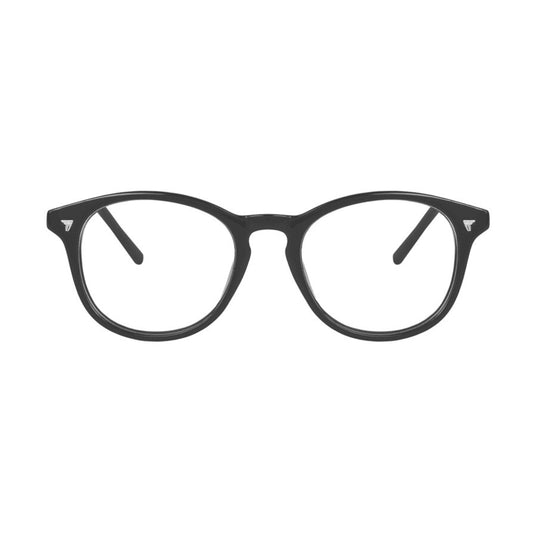 Wingz Series Blue Light Blocking Oval Computer Glasses - Black