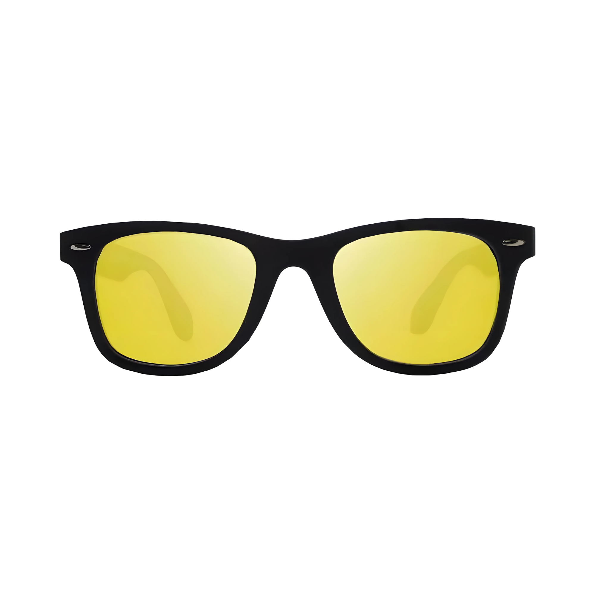 Klassic Series Polarized Wayfarer Night Driving Glasses For Men & Women - (Matte Black Frame Yellow Lenses) Klassic Series Polarized Wayfarer Night Driving Glasses For Men & Women - (Matte Black Frame Yellow Lenses)