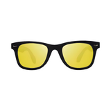 Klassic Series Polarized Wayfarer Night Driving Glasses For Men & Women - (Matte Black Frame Yellow Lenses) Klassic Series Polarized Wayfarer Night Driving Glasses For Men & Women - (Matte Black Frame Yellow Lenses)