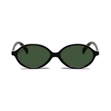 essntl series Retro Vintage 90s Oval Sunglasses For Men & Women - Back Green essntl series Retro Vintage 90s Oval Sunglasses For Men & Women - Back Green