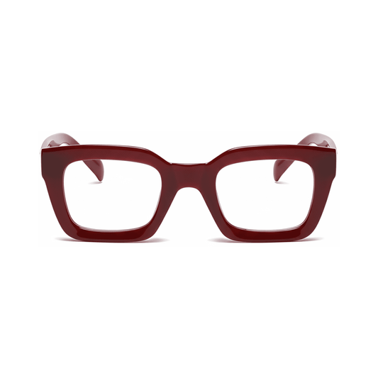 RED EYEGLASSES