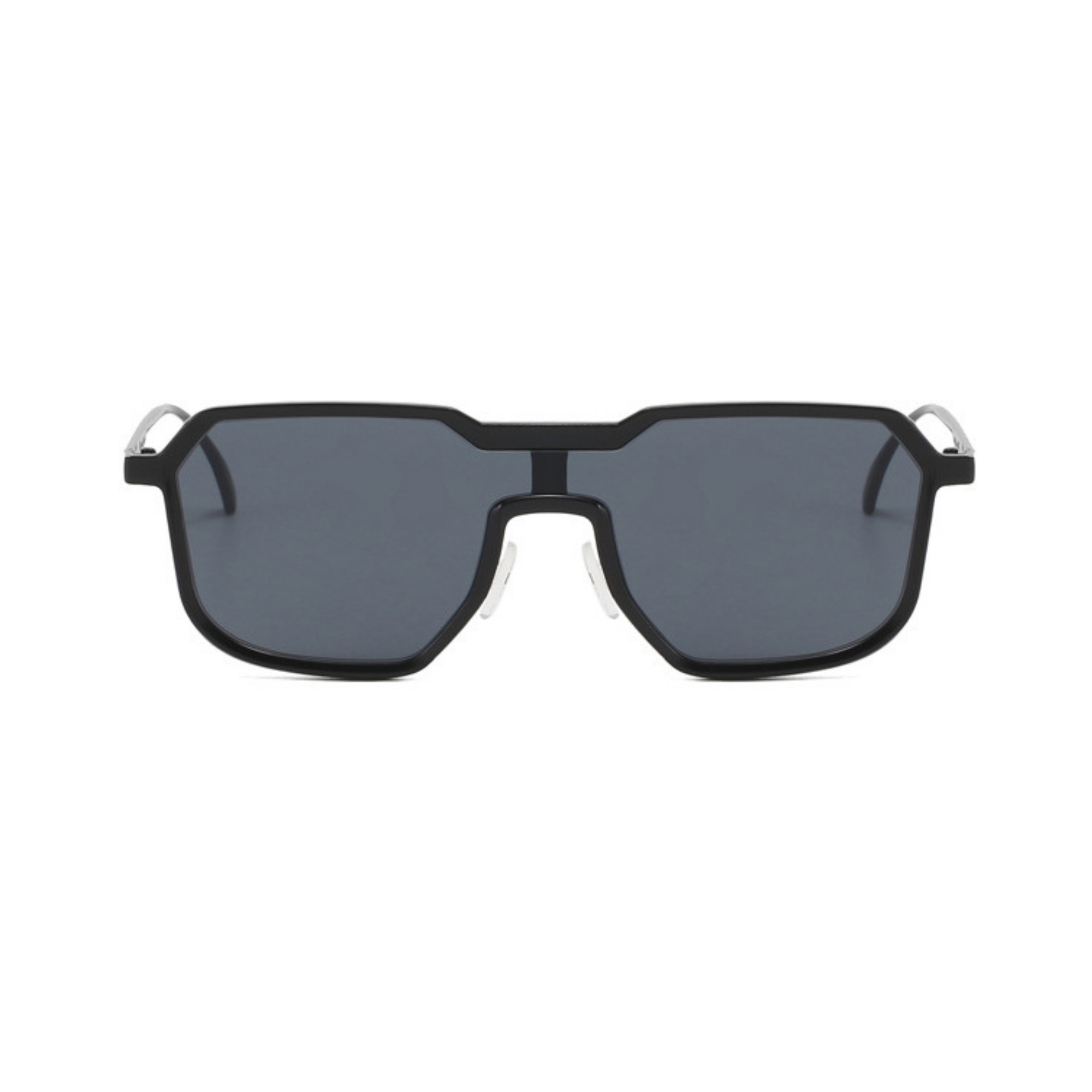 Monster Series Square Irregular Sunglasses For Men & Women - Midnight Black Monster Series Square Irregular Sunglasses For Men & Women - Midnight Black