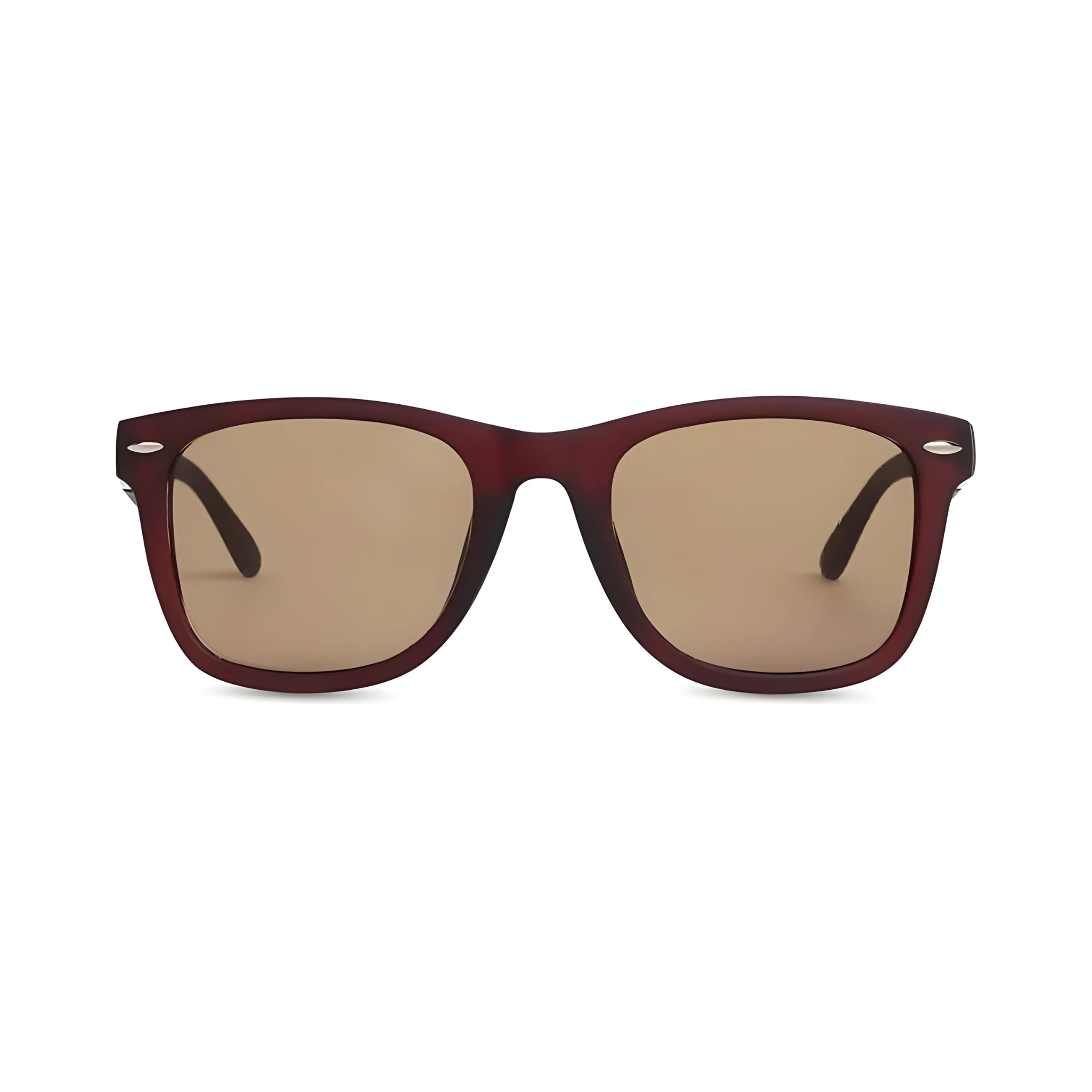 Klassic Series UV Protected Wayfarer Sunglasses - Matte Brown Frame Brown Lenses Klassic Series UV Protected Wayfarer Sunglasses - Matte Brown Frame Brown Lenses