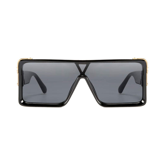 Monster Pro Oversized Square Sunglasses - Black
