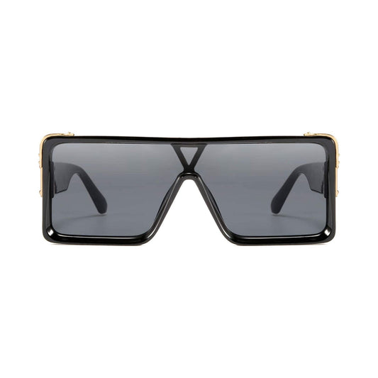 Monster Pro Oversized Square Sunglasses - Black