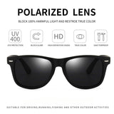 Klassic Series Polarized Wayfarer Sunglasses For Men & Women - (Matte Black Frame & Grey Lenses) Klassic Series Polarized Wayfarer Sunglasses For Men & Women - (Matte Black Frame & Grey Lenses)