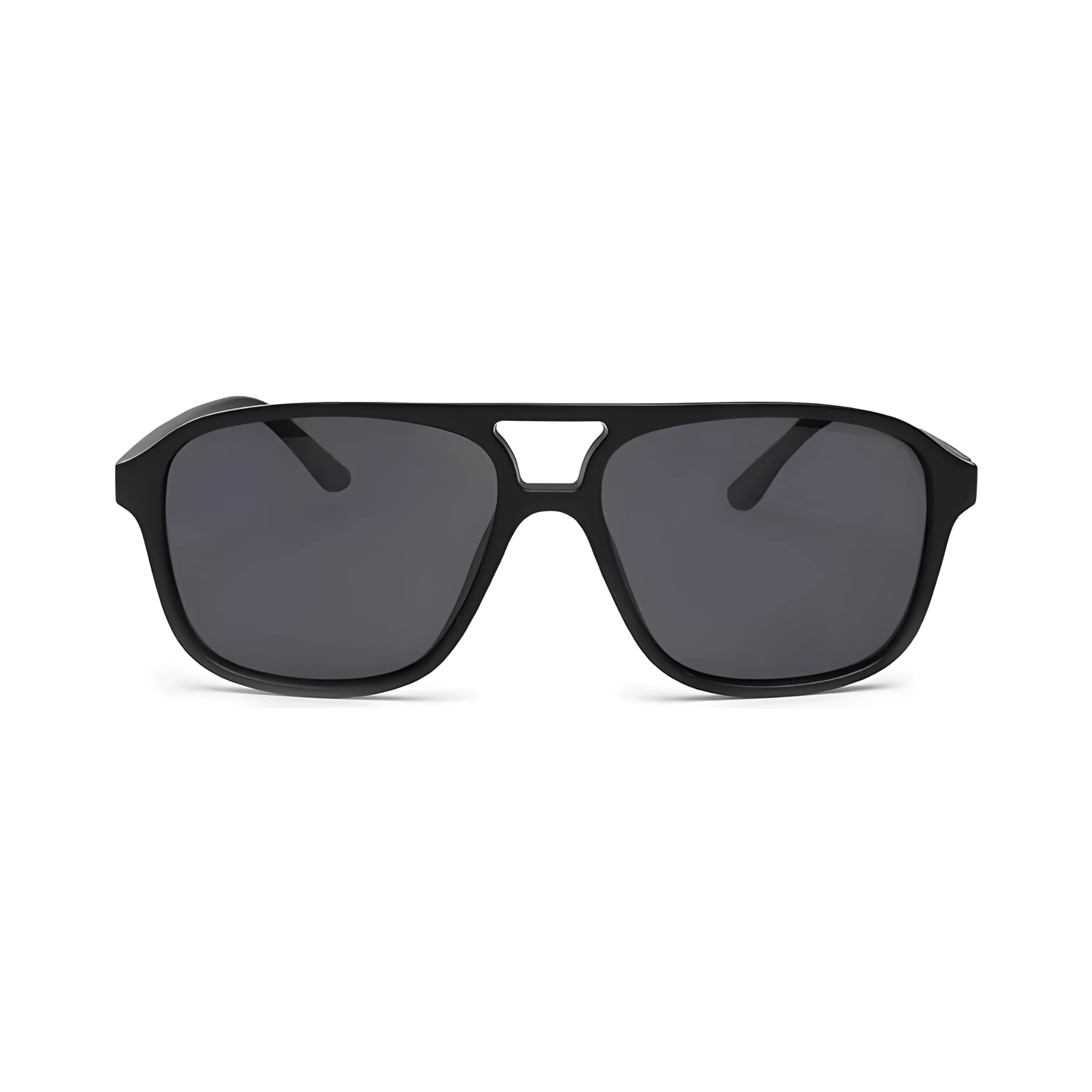 Klassic Series Rectangle Polarized & UV Protected Sunglasses Matte Black Frame & Grey Lenses Klassic Series Rectangle Polarized & UV Protected Sunglasses Matte Black Frame & Grey Lenses