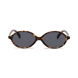 essntl series Retro Vintage 90s Oval Sunglasses For Men & Women - Leopard Grey essntl series Retro Vintage 90s Oval Sunglasses For Men & Women - Leopard Grey