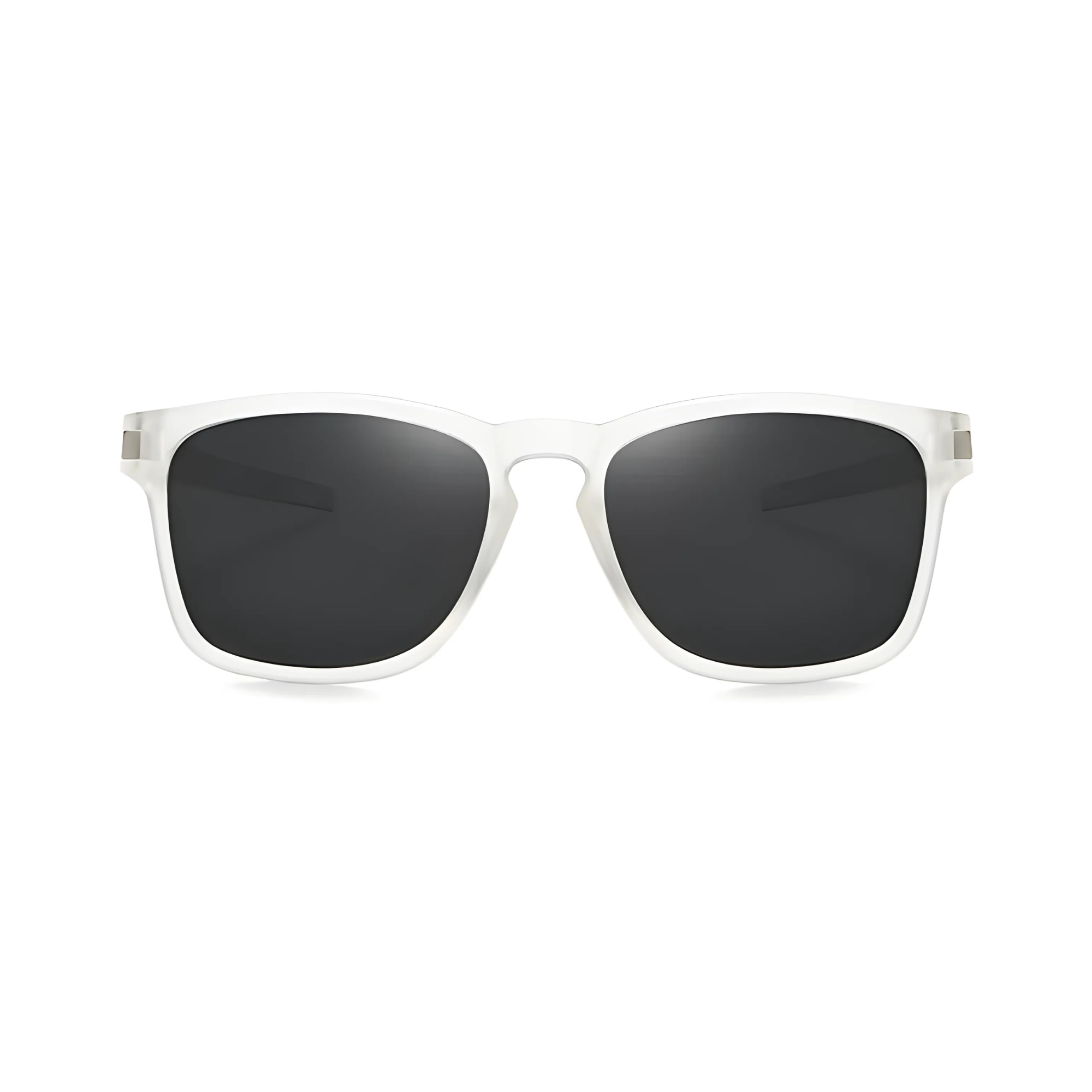 Klassic Series Polarized Sports Rectangular Sunglasses For Men & Women - (Crystal Frame Grey Lenses) Klassic Series Polarized Sports Rectangular Sunglasses For Men & Women - (Crystal Frame Grey Lenses)