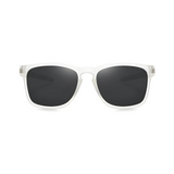 Klassic Series Polarized Sports Rectangular Sunglasses For Men & Women - (Crystal Frame Grey Lenses) Klassic Series Polarized Sports Rectangular Sunglasses For Men & Women - (Crystal Frame Grey Lenses)