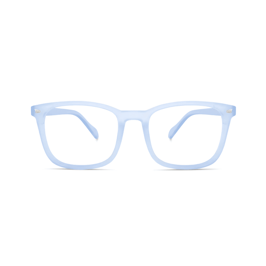 WINGZ Series Blue Light Blocking Computer Glasses - Matte Blue