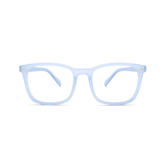 WINGZ Series Blue Light Blocking Computer Glasses - Matte Blue