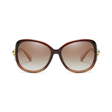 Royal Series Oval Fox Sunglasses For Women - Brown Royal Series Oval Fox Sunglasses For Women - Brown