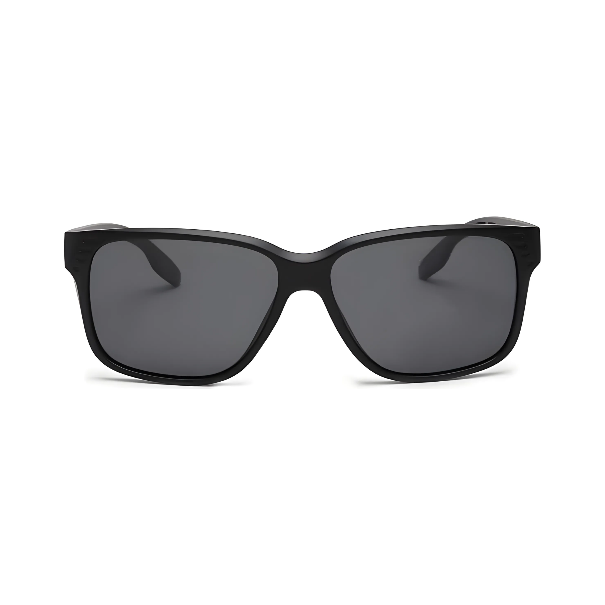 Klassic Series Square Polarized & UV Protected Sunglasses Matte Black Frame Grey Lenses Klassic Series Square Polarized & UV Protected Sunglasses Matte Black Frame Grey Lenses