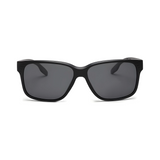 Klassic Series Square Polarized & UV Protected Sunglasses Matte Black Frame Grey Lenses Klassic Series Square Polarized & UV Protected Sunglasses Matte Black Frame Grey Lenses