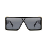 Monster Pro Oversized Square Sunglasses - Black Monster Pro Oversized Square Sunglasses - Black
