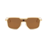 Monster Series Square Irregular Sunglasses For Men & Women - Emerald Brown Monster Series Square Irregular Sunglasses For Men & Women - Emerald Brown