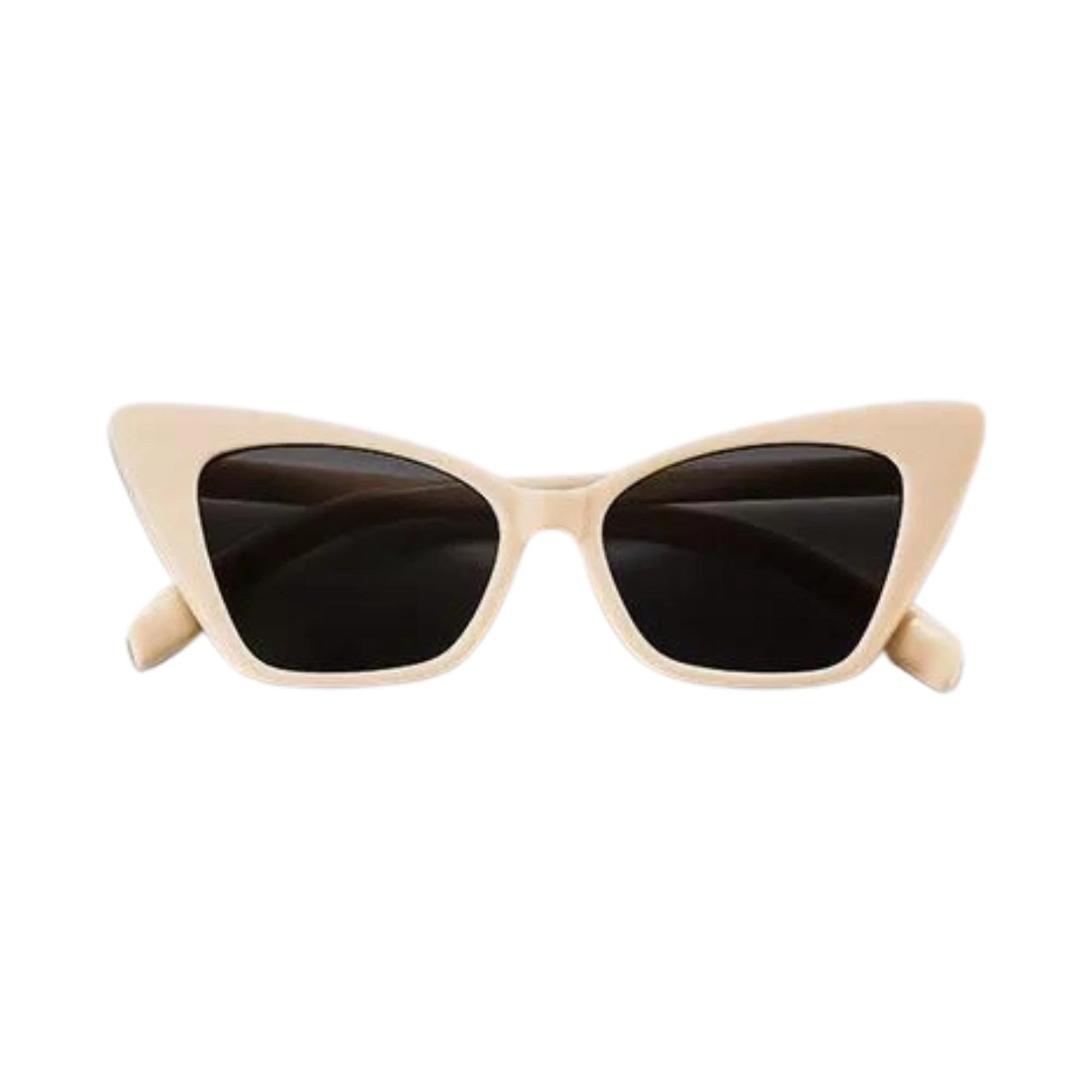 Fame Series Cateye Sunglasses For Women - Cream Fame Series Cateye Sunglasses For Women - Cream