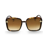 Queen Bee Oversized Square Sunglasses For Women - Leopard Print Queen Bee Oversized Square Sunglasses For Women - Leopard Print