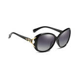 Royal Series Oval Fox Sunglasses For Women - Black Royal Series Oval Fox Sunglasses For Women - Black