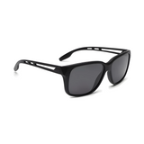 Klassic Series Square Polarized & UV Protected Sunglasses Matte Black Frame Grey Lenses Klassic Series Square Polarized & UV Protected Sunglasses Matte Black Frame Grey Lenses