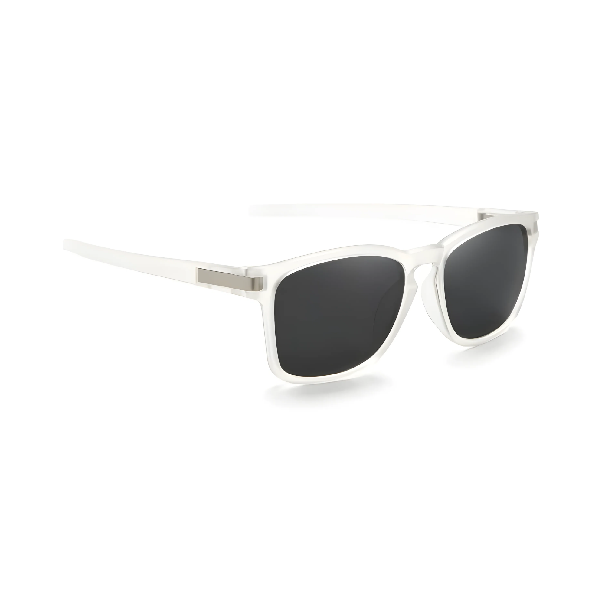 Klassic Series Polarized Sports Rectangular Sunglasses For Men & Women - (Crystal Frame Grey Lenses) Klassic Series Polarized Sports Rectangular Sunglasses For Men & Women - (Crystal Frame Grey Lenses)