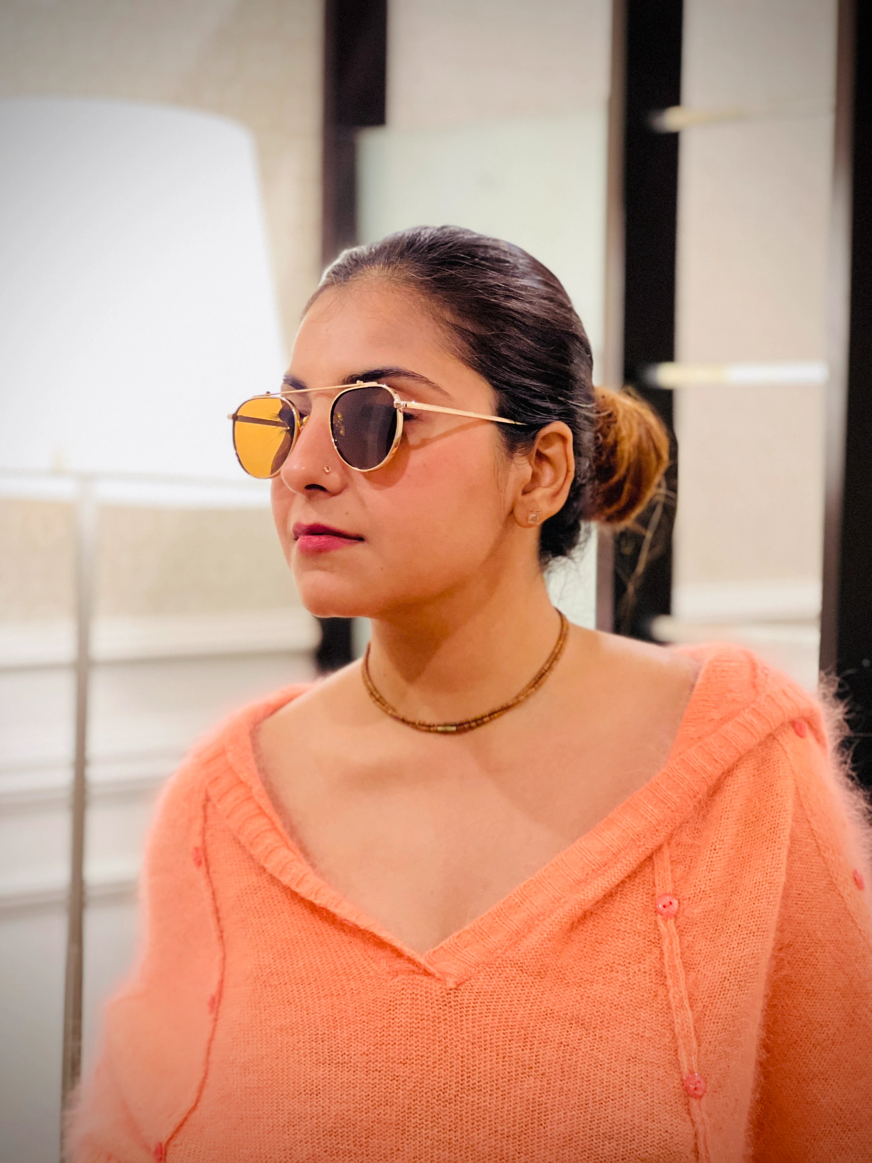 DISC Series Metal Frame Round Sunglasses - Gold Black DISC Series Metal Frame Round Sunglasses - Gold Black