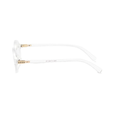 essntl series Retro Vintage 90s Oval Computer Glasses For Men & Women - Transparent essntl series Retro Vintage 90s Oval Computer Glasses For Men & Women - Transparent