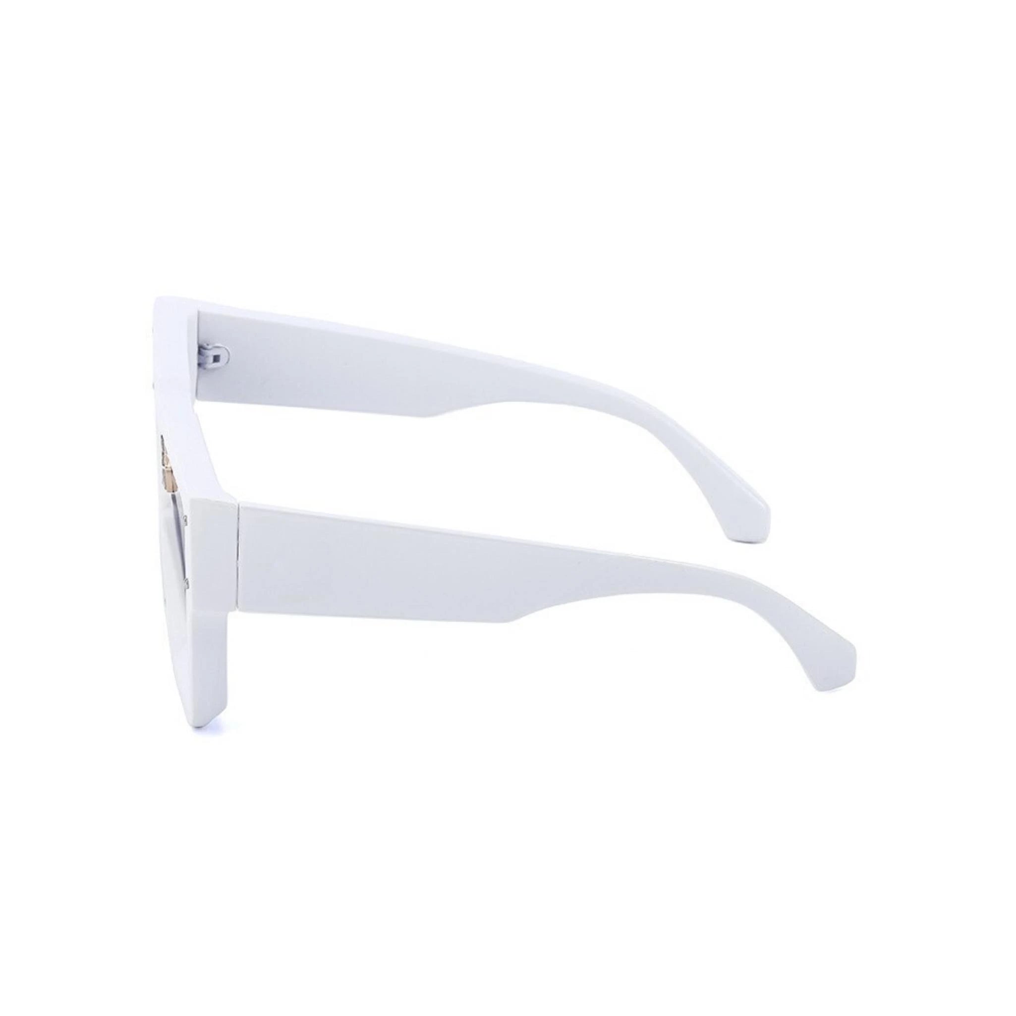 Monster Series Luxury Oversized Sunglasses - White Monster Series Luxury Oversized Sunglasses - White