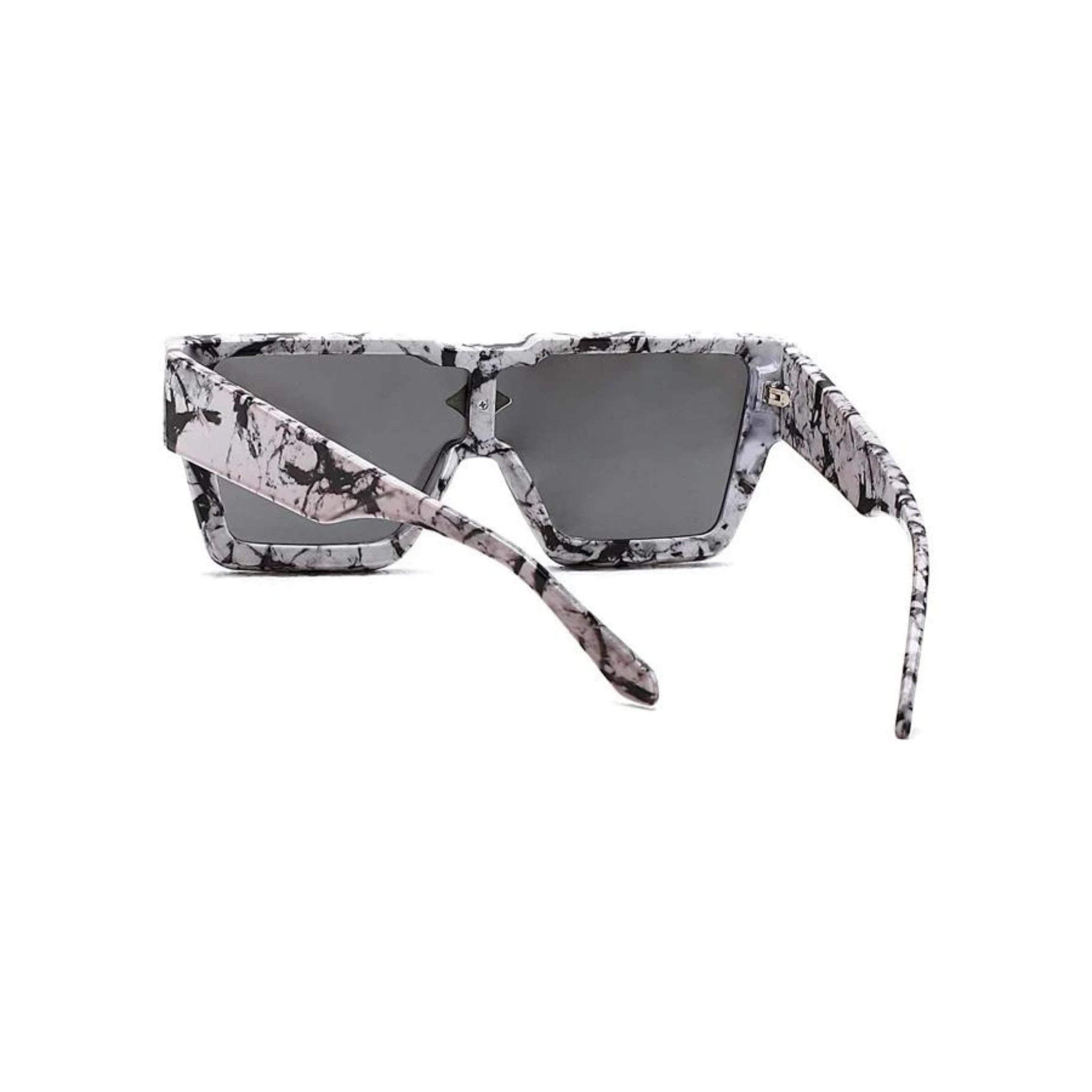 Monster Series Luxury Oversized Sunglasses - Marble Print Monster Series Luxury Oversized Sunglasses - Marble Print